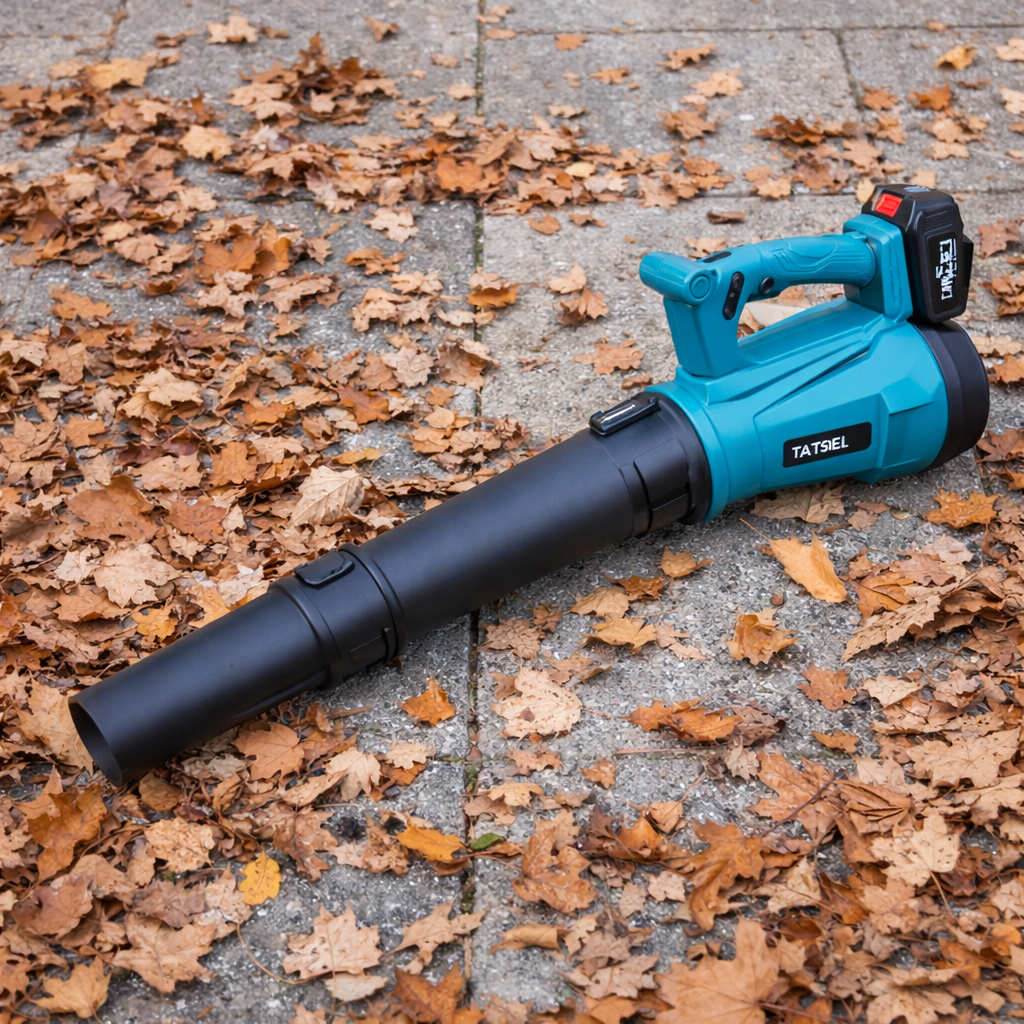 Soplador Industrial con 2 Baterías - Perfecto para limpieza y jardinería