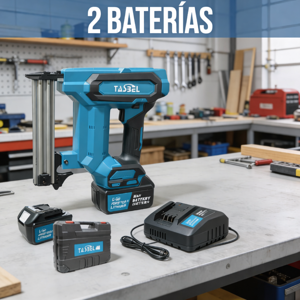 Clavadora engrapadora Tasbel 2 Baterias