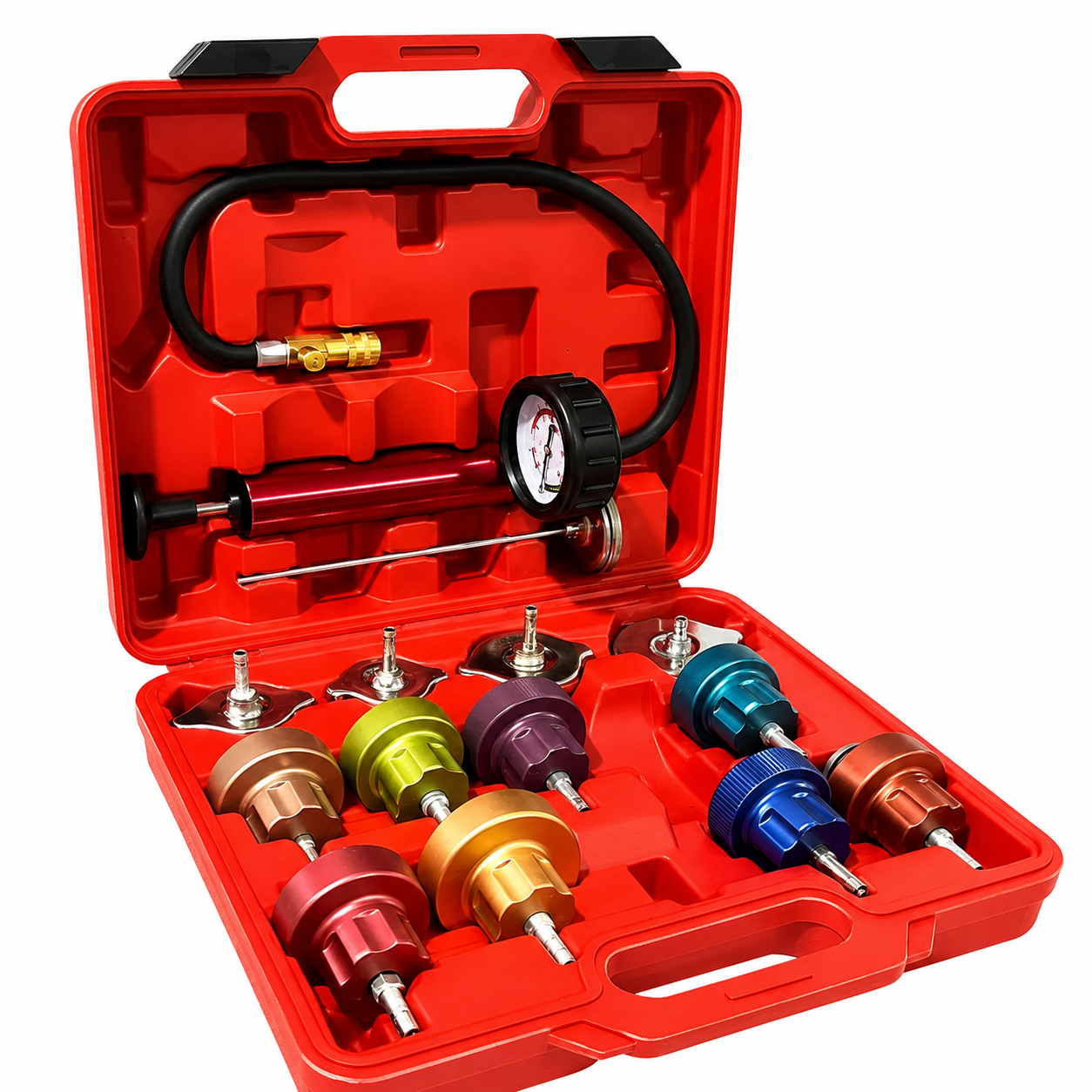 SET MEDIDOR COMPRESÍMETRO REFRIGERANTE – KIT UNIVERSAL DE DIAGNÓSTICO AUTOMOTRIZ