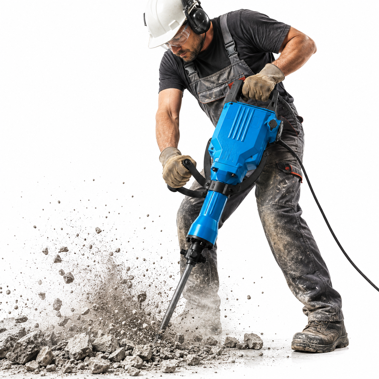 CANGO 3800W Martillo Demoledor Eléctrico con 50 J