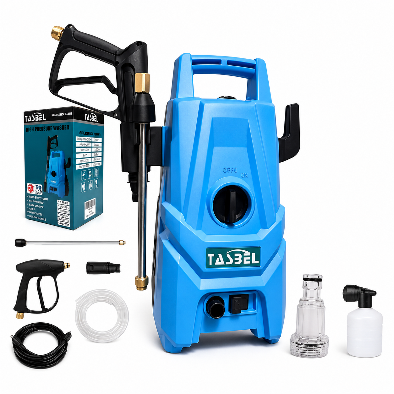 Hidrolavadora Electrica 1500w Tasbel