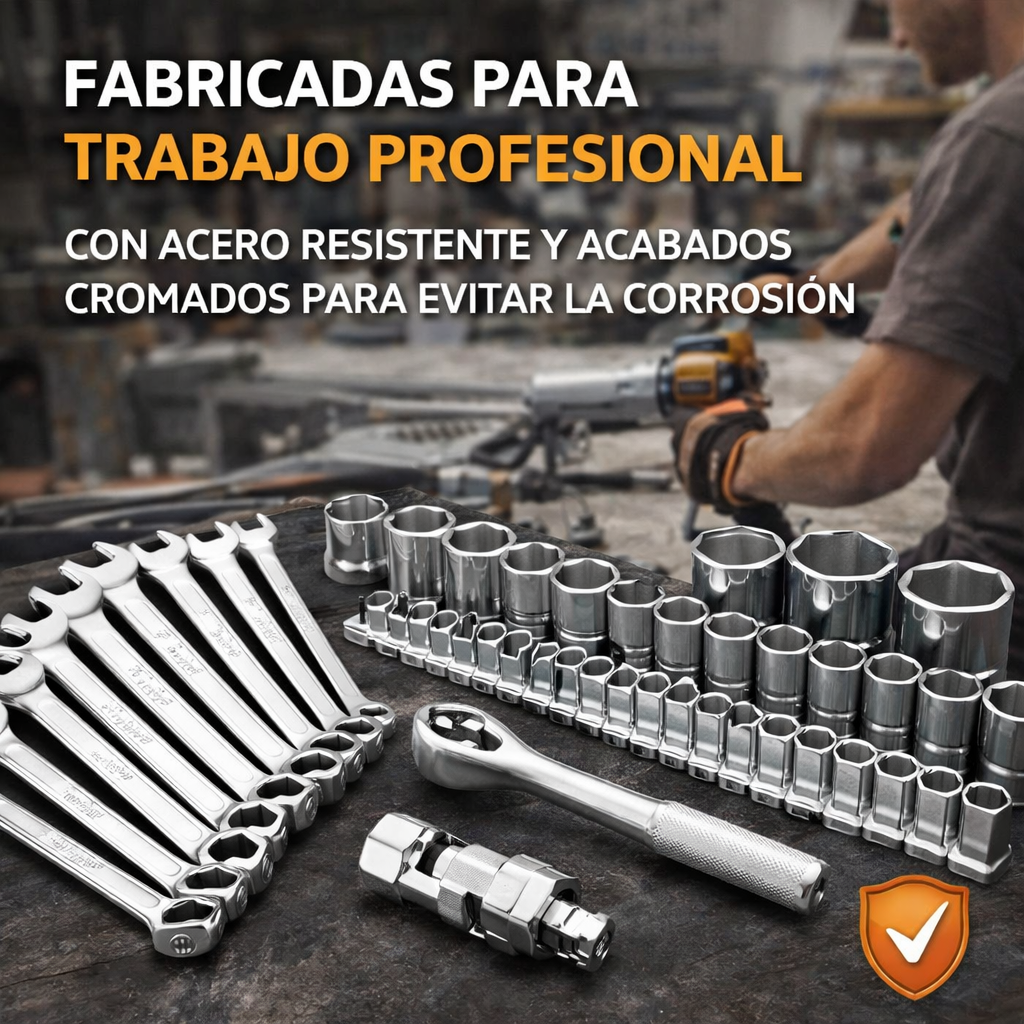 CAJA DE HERRAMIENTAS 85 PIEZAS – 5 NIVELES - PROFESIONAL