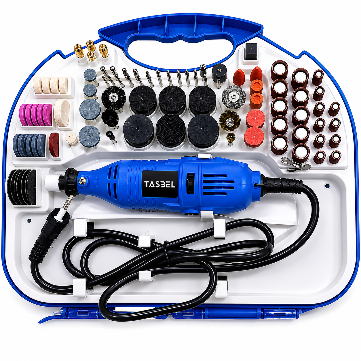 KIT MANDRIL DREMEL TASBEL AMOLADORA – POTENCIA Y PRECISIÓN EN UN SOLO KIT