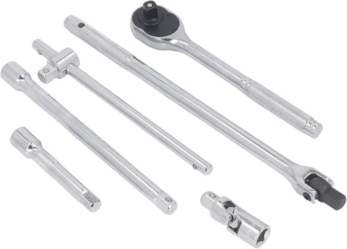 Chicharra de Impacto 1/2″ con Juego de Llaves y Vasos – Kit Profesional
